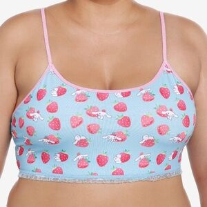 Cinnamoroll Strawberry Bralette Plus Size Hot Topic Sanrio Hello Kitty My Melody